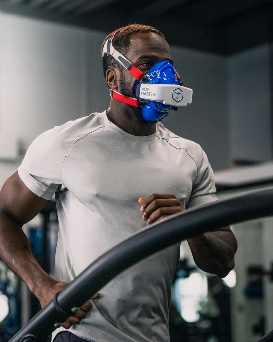 Athlete completing VO2 max testing in Zimbabwe